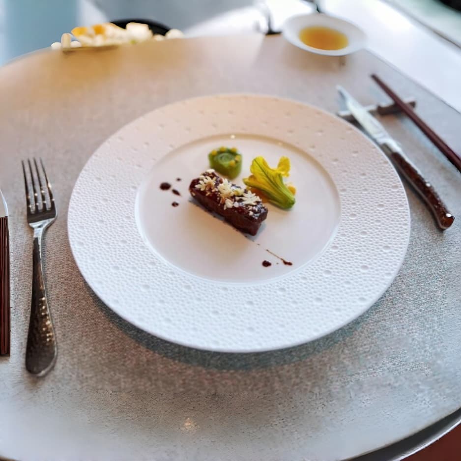 Meteor Embossed Ceramic Western Dinner Plate Shallow Plate Hotel Restaurant Tableware Steak Plate Pasta Plate Plating Underglaze