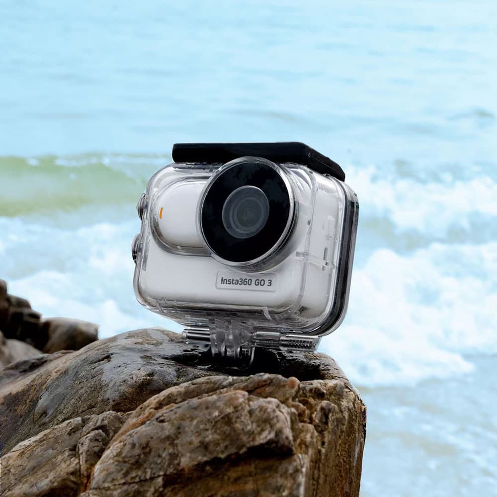 Insta360 Go 3S Waterproof Case Protective Shell Shockproof Case 60m Dive Housing 360 Action Camera Accessories