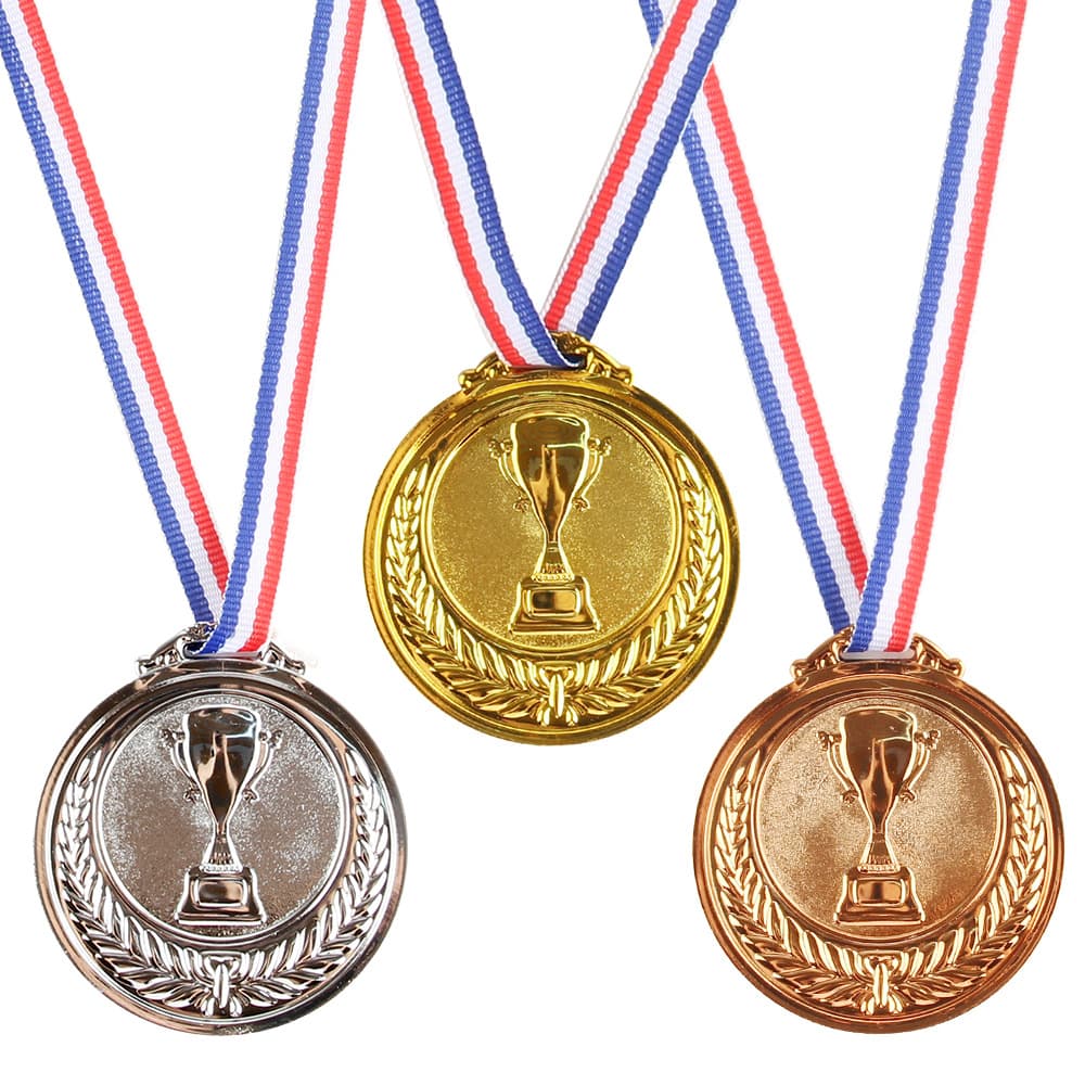 Trophy Medal Olive Super Bowl World Cup Football Wheat Gold Champion Cup Plastic Games Reward Props