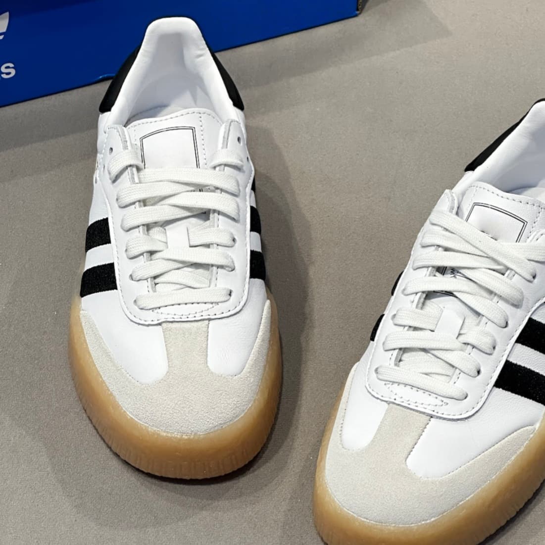 Putian Sambae German Training Shoes for Men and Women Couple Adidas Training Shoes Thick Sole Heightening Versatile Trendy Casual Skate Shoes