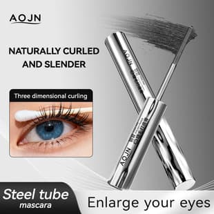 Cross-border AOJN Steel Tube Mascara Primer, Waterproof and Non-smudging, Thickening and Lengthening, Curling and Natural Thread Mascara
