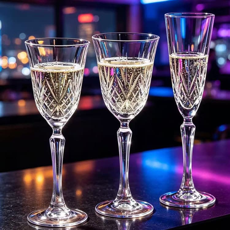 High-looking crystal glass red wine cup, light luxury and high-end household goblet, champagne cup, white grape wine cup