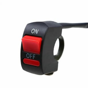 Motorcycle Electric Vehicle Handlebar Switch Motorcycle Handlebar Warning Light Modified Headlight Switch Factory Supply