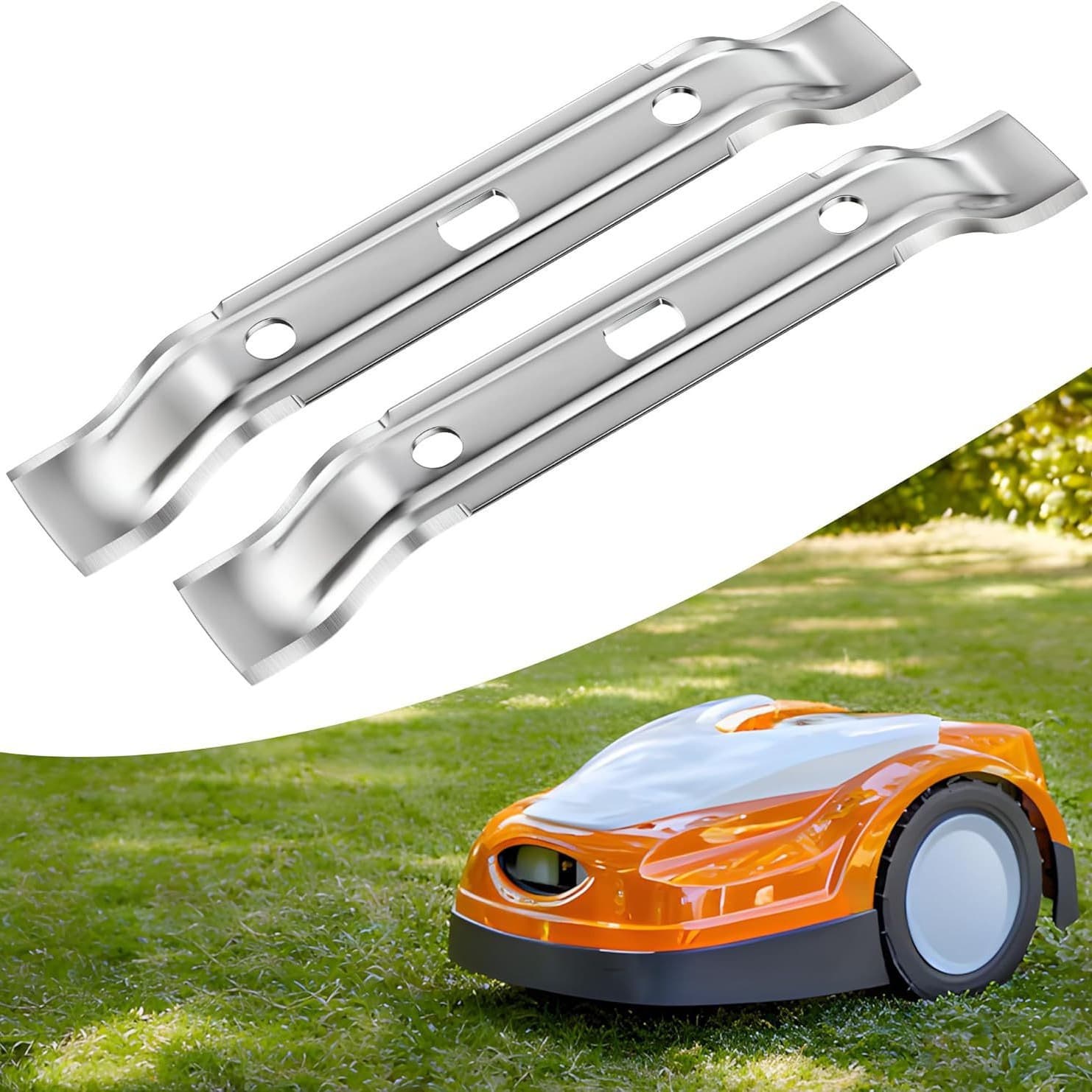 Eu Patent Stihl Lawn Mower 2 Blades, Suitable for Imowrmi422, 422P, 422Pc