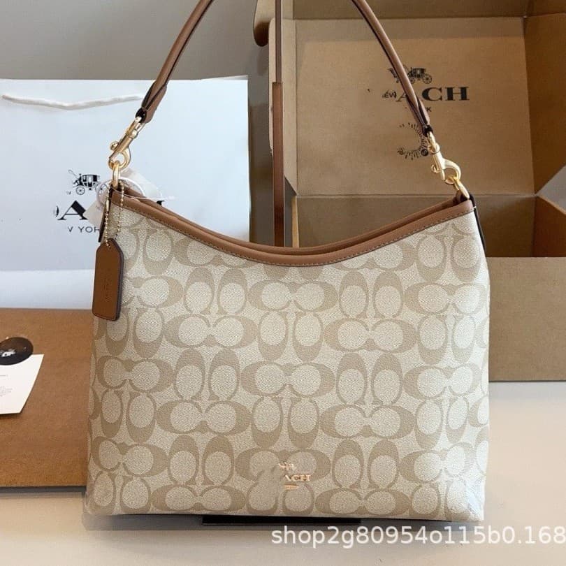 High Quality Koujia 2025 New Laurela Wander Bag Large Capacity Outlet Shoulder Underarm Bag Monogram Crossbody