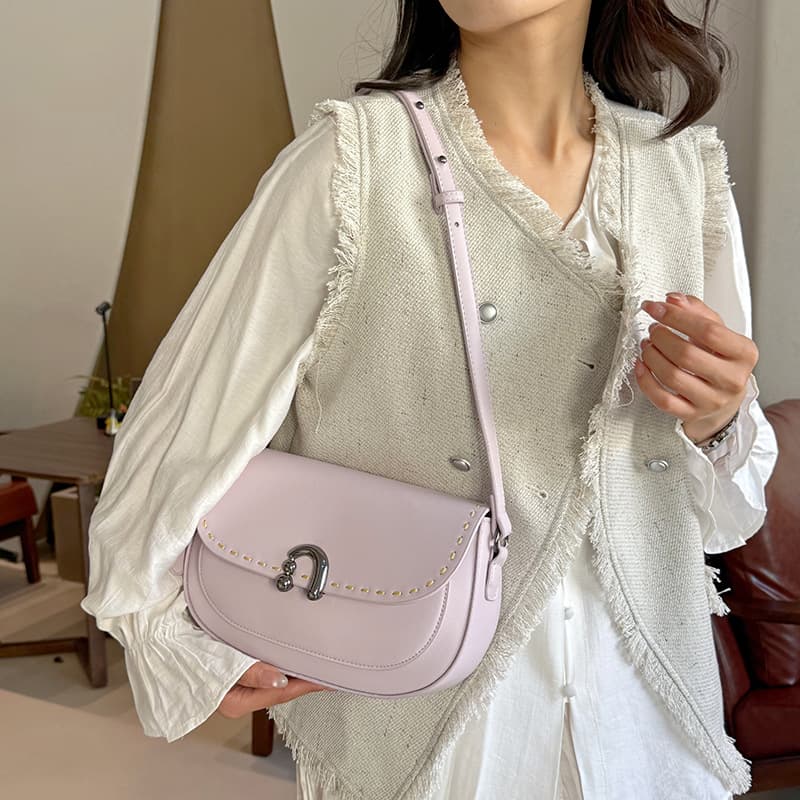 Cross-border bags for women 2026 new style work commuter saddle bag fashion versatile crossbody shoulder bag armpit bag