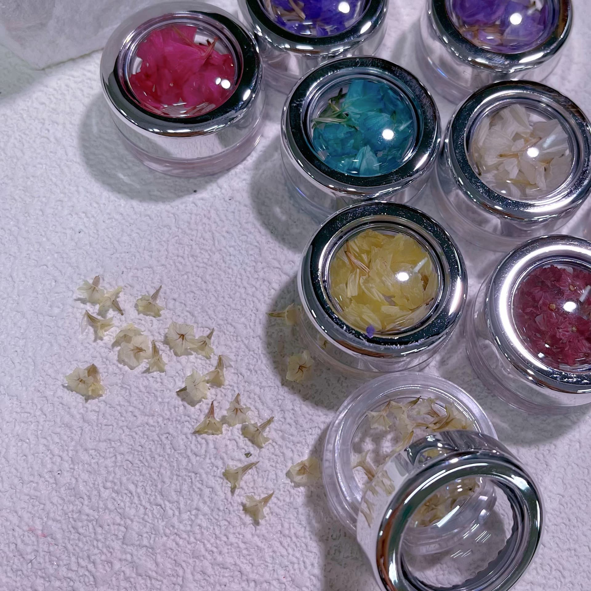 Nail Art Dried Flower Ornaments DIY Materials Wearable Nail Petals Mini Floral Nail Dedicated Japanese Style Dried Flowers