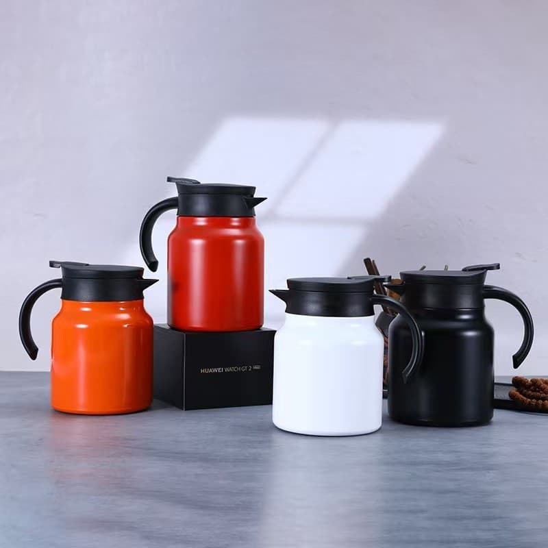 316 Stainless Steel Steeping Teapot 1000ML, Home Large Capacity Insulated Pot, Outdoor Tea-Water Separation, Portable Brewing Teapot