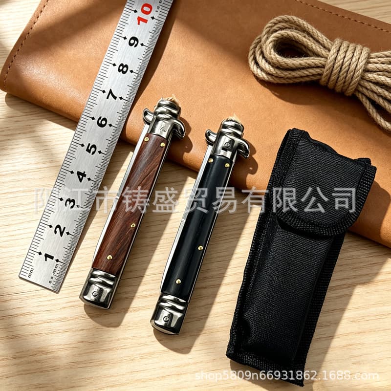 Hot-selling Classic 11-inch AKC Outdoor Folding Knife High Hardness Pocket Knife Portable Fruit Knife Quick-Open EDC