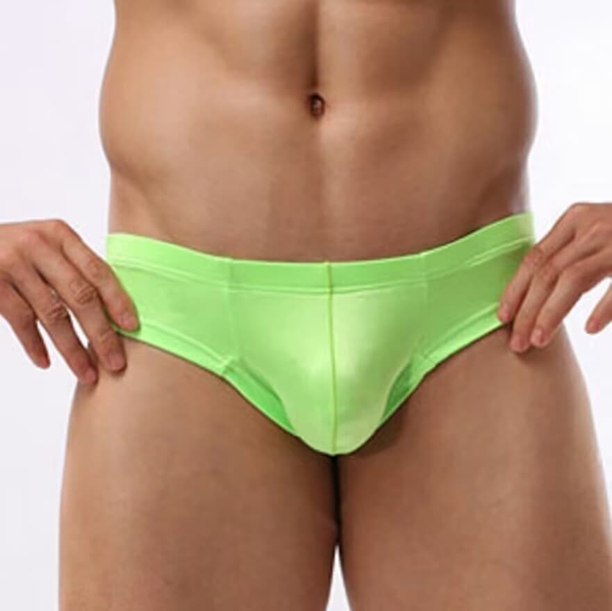 Wholesale Men's Underwear Nylon U-Shaped Pouch Low-Rise Bikini Solid Sexy Briefs for Men