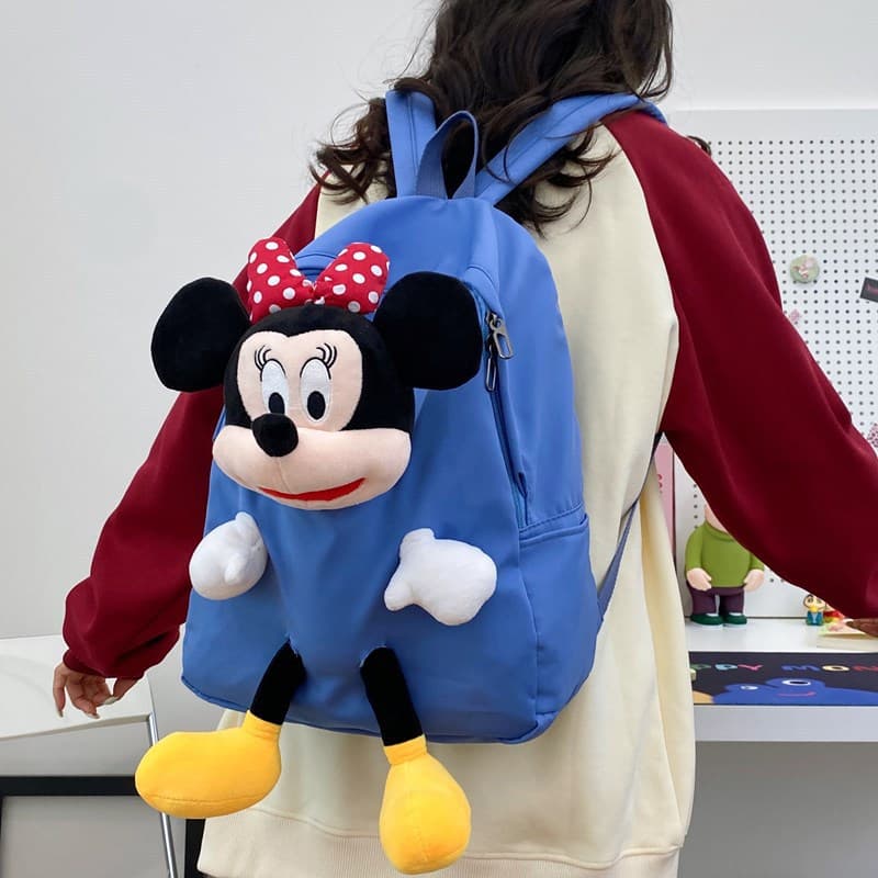 Fama Handbag Factory Inspection Personalized Cartoon Mickey Backpack for Boys and Girls Lightweight Fashionable Bag Large Capacity Bag