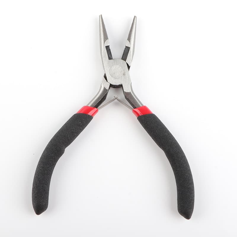 8-Piece Jewelry Pliers Set 4.5 Inch Black Red Long Nose Pliers Jewelry Pliers DIY Pliers Tool Black Red Jewelry Pliers