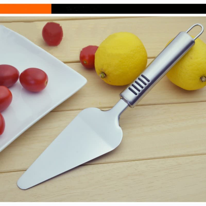 Baking Tool Pizza Spatula, Small Stainless Steel Triangular Pizza Shovel, Cheesecake Server