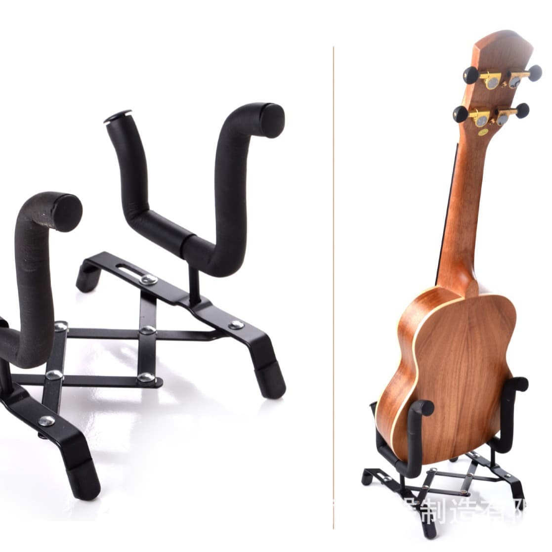 Ukulele folding stand violin stand small four-string stand violin stand stretch stand TenWheat