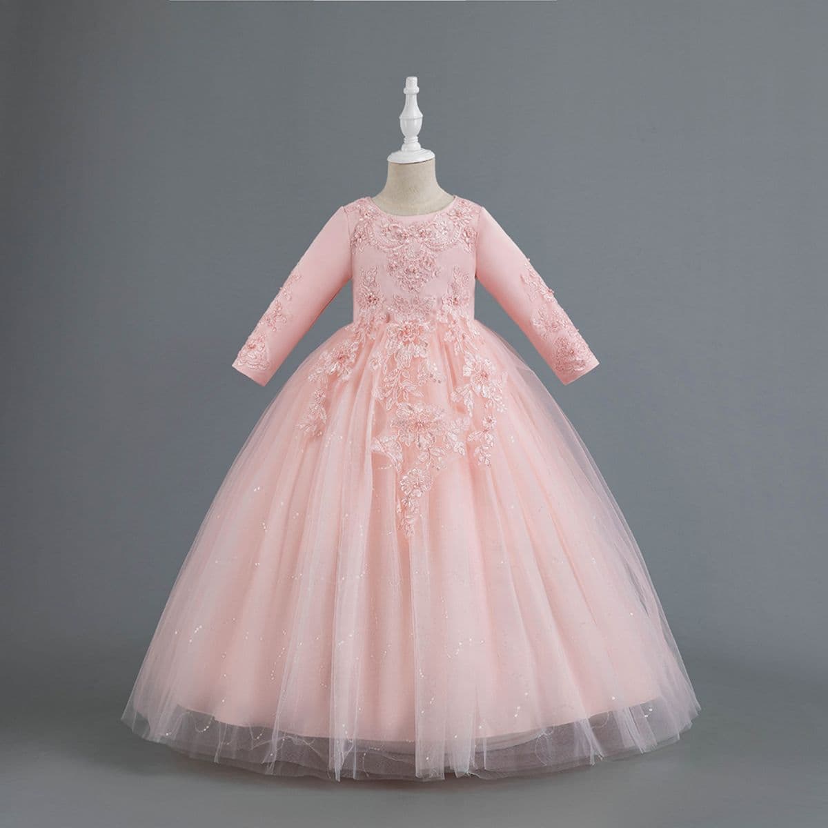 Girls' Mesh Princess Dress for Spring, Children's Pettiskirt, Wedding Dress, Wholesale