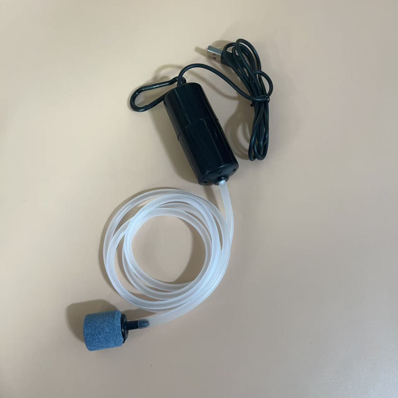Portable Fish Tank Mini USB Oxygen Pump, Outdoor Fishing Aerator, Small Aquarium Air Pump for Home Use