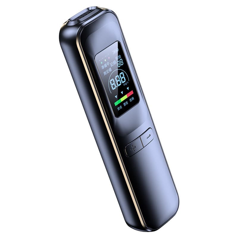 Portable Mini Breathalyzer Drunk Driving Test Smart High Sensitivity Alcohol Detector Quick Screening