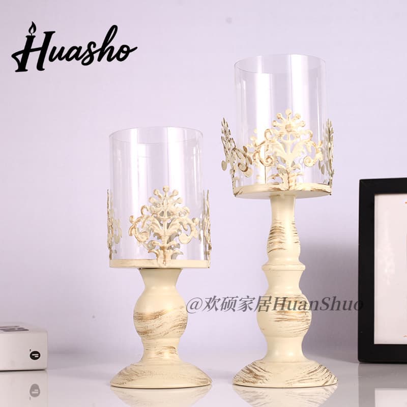 European Vintage Iron Candle Holder Birdcage Home Candle Decoration Creative Ornament Gift Romantic Wedding Candlelight Dinner