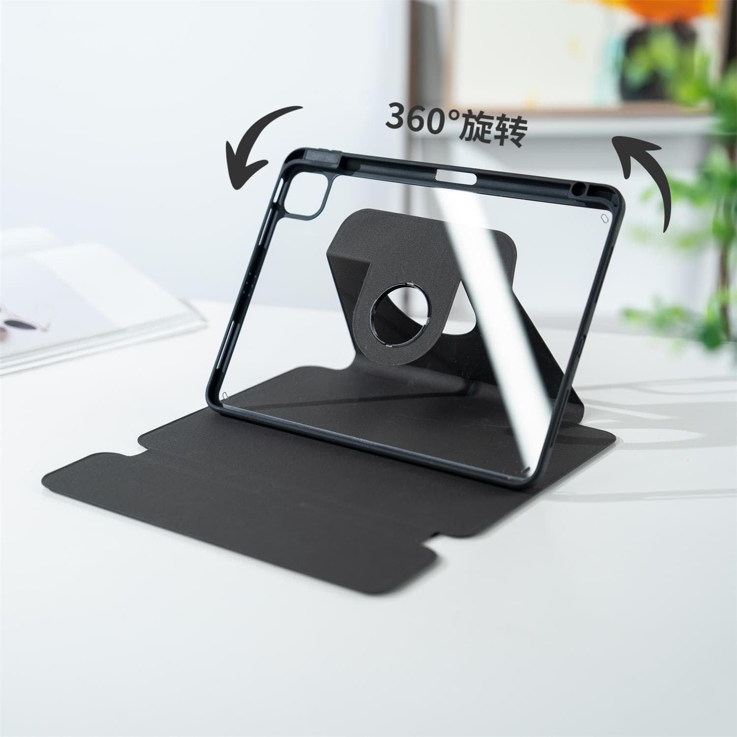 Samsung s9fe flat protective case s10plus leather case a9 rotating acrylic s6lite pen groove cloth pattern