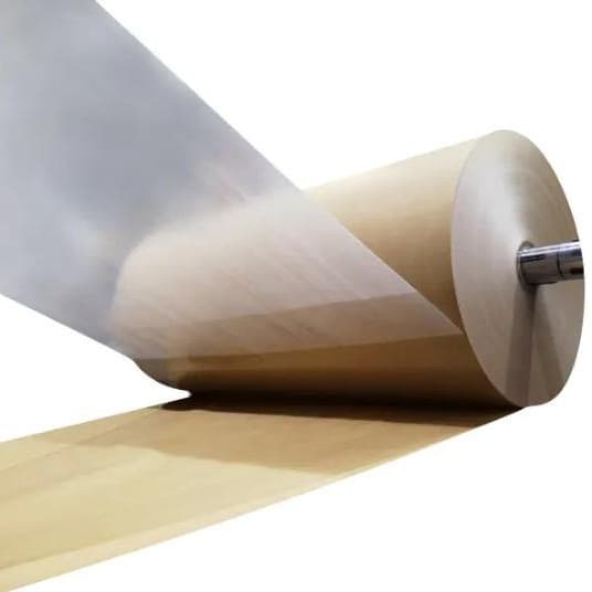 PE coated composite peelable foam laminated kraft paper roll tearable film kraft paper