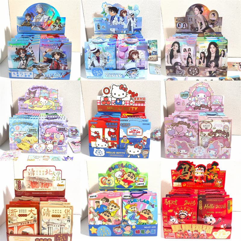 New Anime Merch Surprise Mystery Box & Bag, Super Beautiful Stationery Set, Student Reward Gift Wholesale