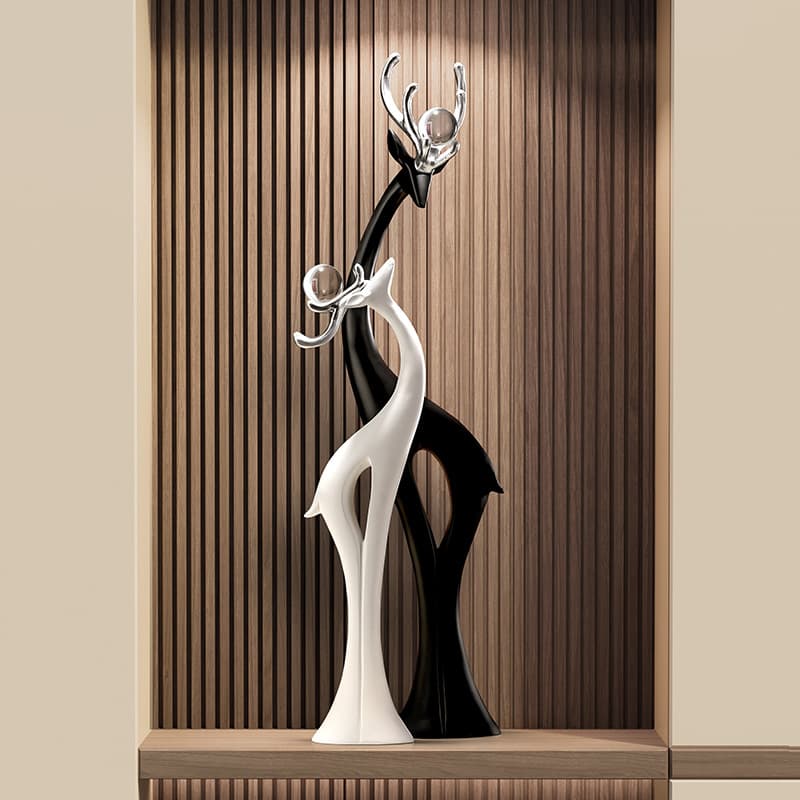 Beihanmei Luxury Living Room Sofa TV Cabinet Side Large Floor Decoration, Entryway Ornament, High-End Housewarming Gift