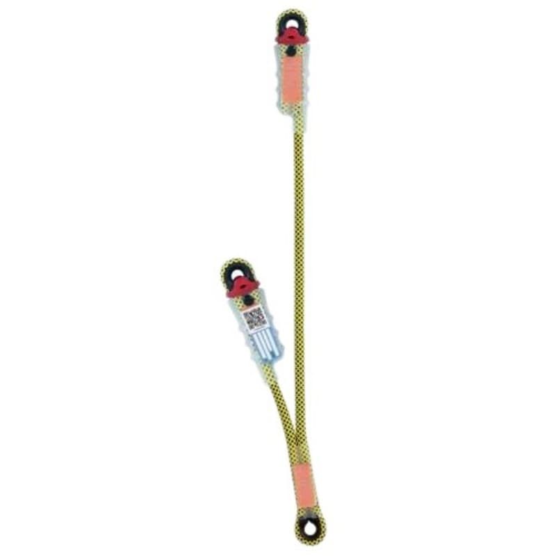 BEAL DYNAPRO V 30/60CM BLDPV Asymmetric Cowtail Lanyard for High-Altitude Work and Rescue