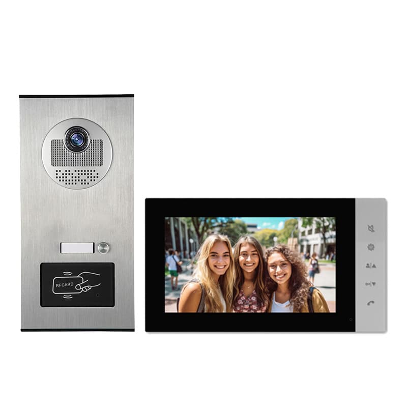 Building Visual Intercom Access Control System for Apartments and Residential Communities with Face Recognition, Direct-Call Building Intercom