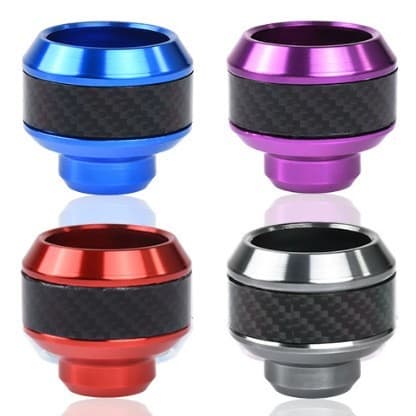 Motorcycle Crash Protection Shock-Absorbing Cup, Aluminum Alloy Multiple Colors Carbon Fiber Front Fork Crash Cup Anti-Collision Damping