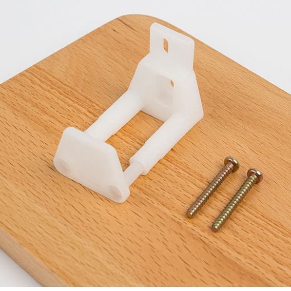 RV Accessories Hanging Rail Sliding Door Anti-Sway Stopper Barn Door Sliding Door Plastic Wall End Stop Positioner Flat Bottom Guide