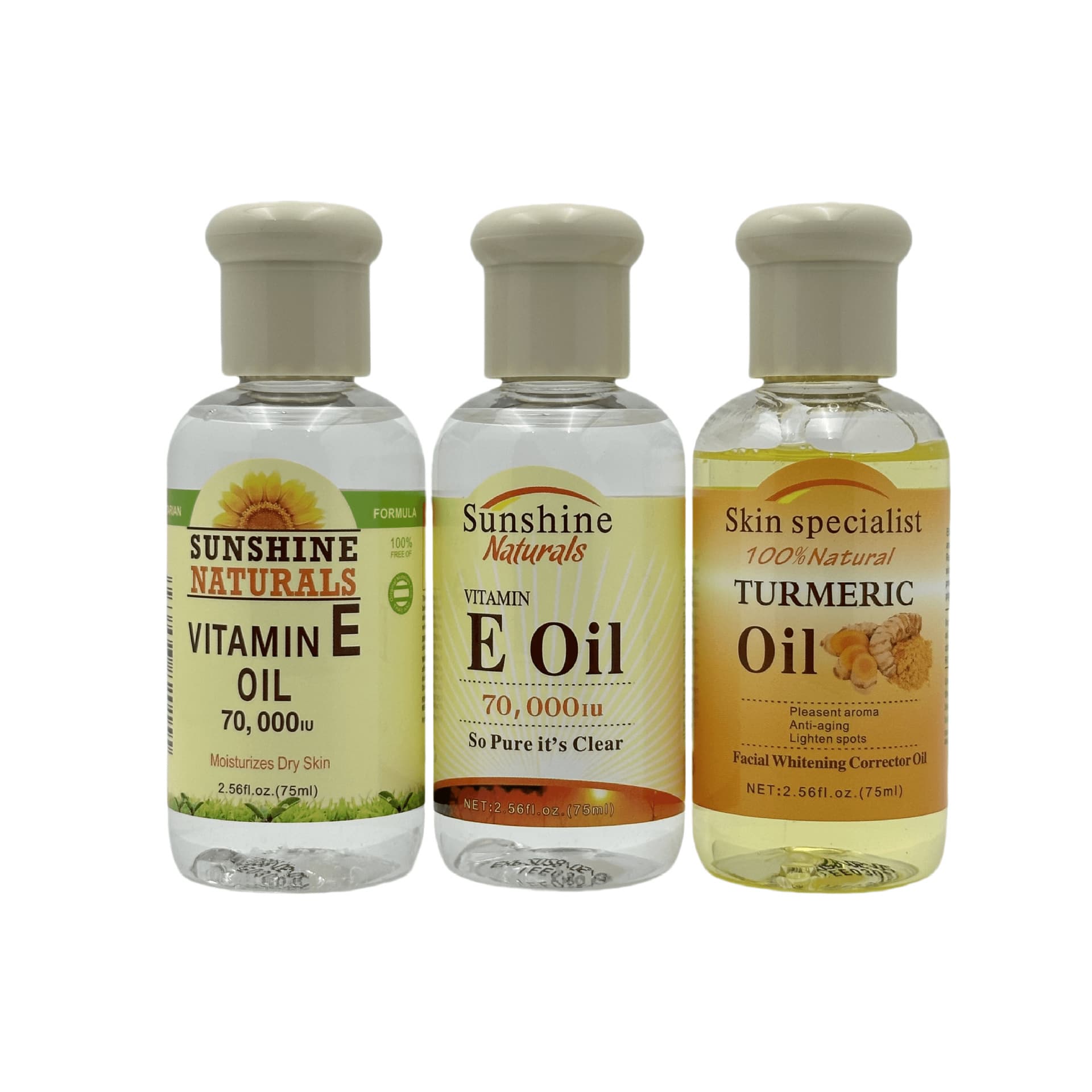Cross-border VITAMIN E OIL Ginger Butter Facial Moisturizing Body Massage Oil