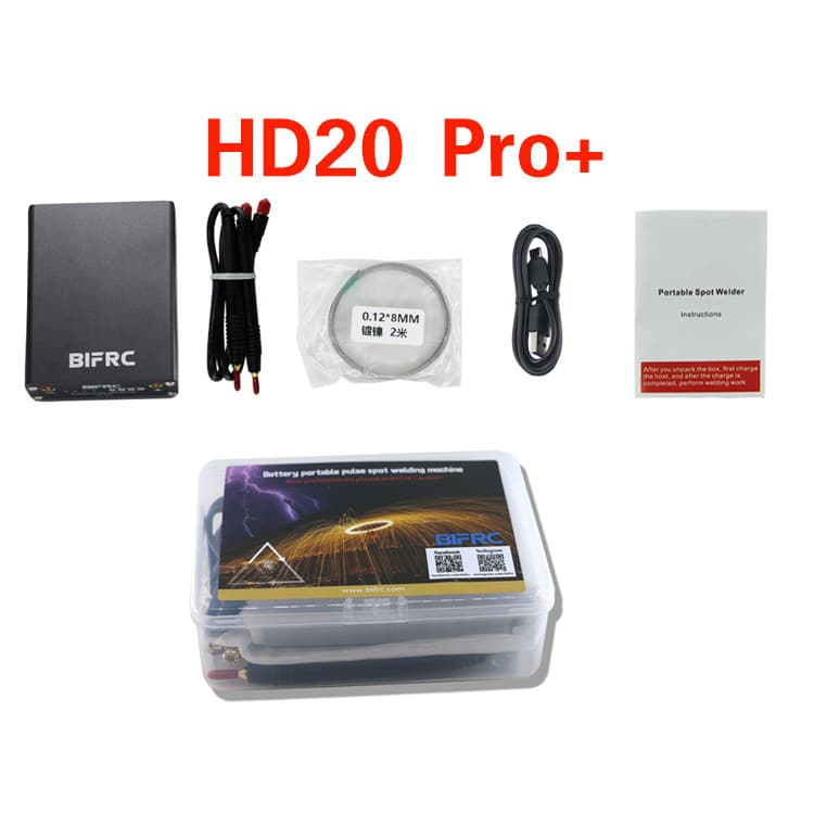 DH20 Pro+ Handheld DIY Spot Welder Mini Spot Welder with Quick-Release Pen for 18650 Lithium Battery Nickel Strip