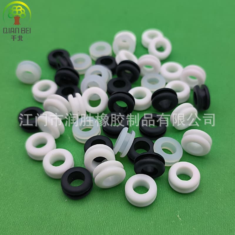 Factory Direct Waterproof, Dustproof, and Impact-Resistant Silicone Cable Protection Sleeve, Wire Protection Ring, Cable Grommet