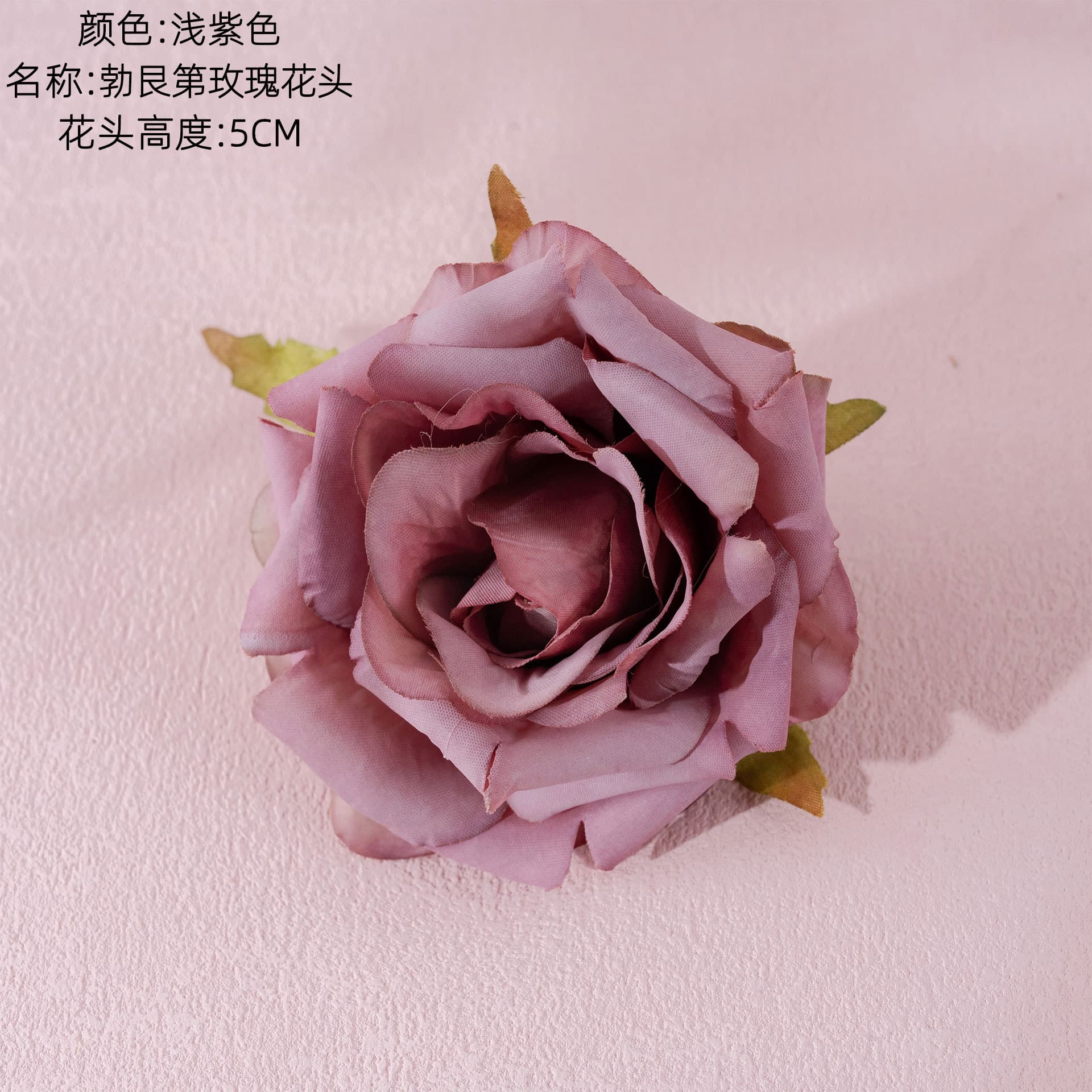 Artificial Flowers INS Style Curled Edge Rose Head Flower Box Simulation Flowers Home Decoration Cross-border Wedding Wholesale Factory