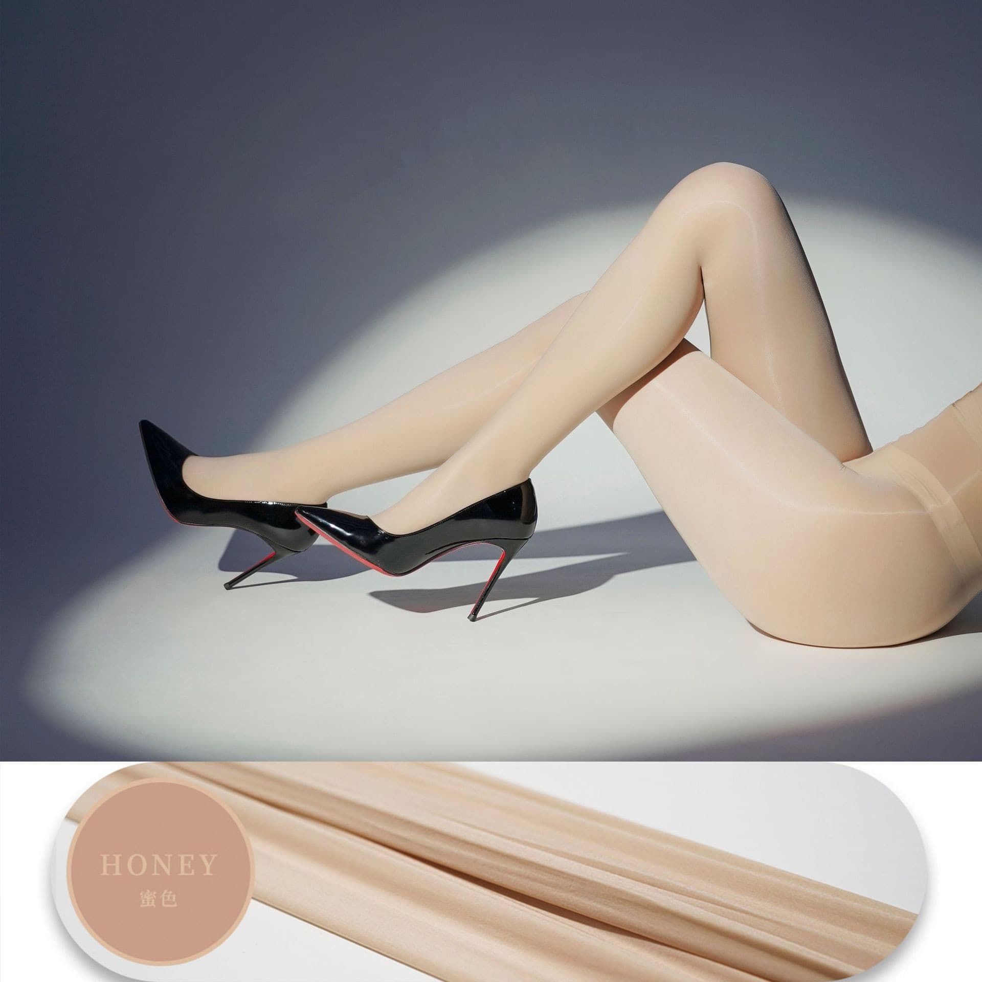 912 Aurora Horse Oil Socks, Silky and Sexy, Shiny and Seamless, Black Skin-Beautifying Thin Stockings, Cross-Border Plus-Size Women's Stockings