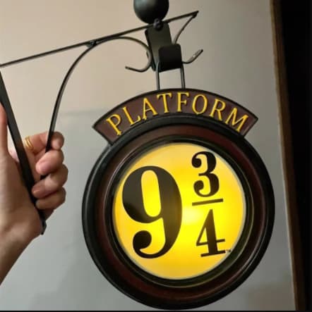 Cross-border hot selling Amazon Harry Potter night light wall lamp ready for wholesale [free shipping from 100 pieces]
