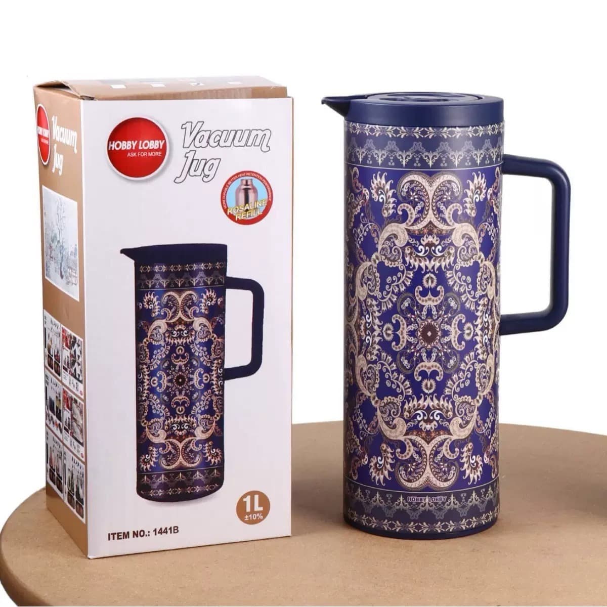 VacuumFlask Arab Middle East cross-border glass red bile thermos pot large capacity ethnic style Tibet Xinjiang