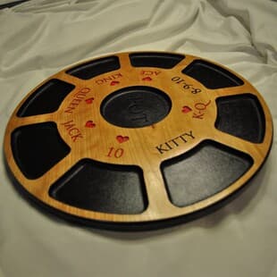 Cross-Border Exclusive Solid Wood Tripoley Board Game Classic Michigan Rummy Party Table Game Wholesale