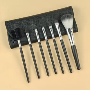 7-Piece Makeup Brush Set Blush Brush Eyeshadow Brush Angled Eyeliner Brush Contour Concealer Brush New Cross-Border Exclusive