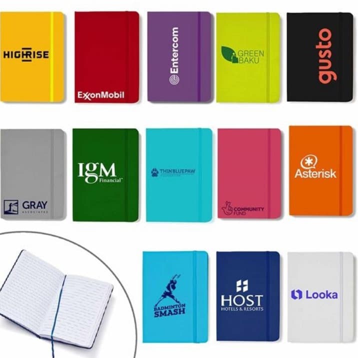 Custom Notebook Notebook Business Elastic Band PU Bound Diary A5 Notepad Customization