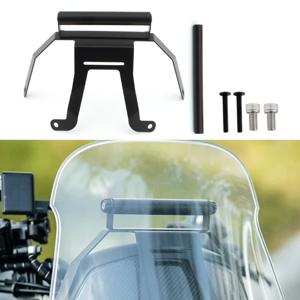 Phone Navigation Mount Bracket Accessory for Yamaha NMAX155 2019-2024 Front Windshield Modification