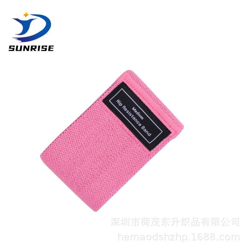 Manufacturer custom cross-border body shaping thickened elastic bands for women's fitness, hip training circles, resistance bands, yoga stretch bands
