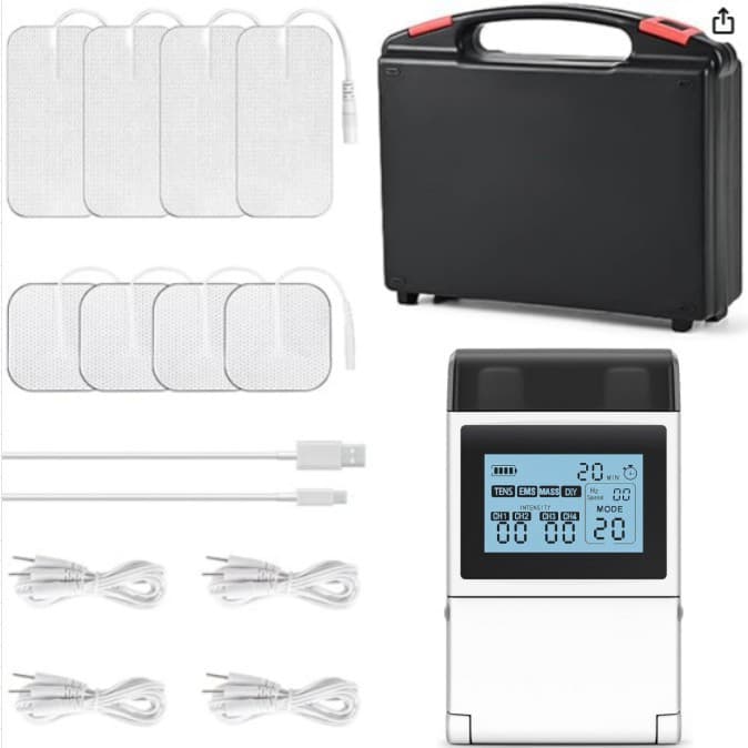 Cross-border 60-mode four-channel TENS9000 meridian physiotherapy device EMS DIY shoulder, neck and cervical spine pulse massager