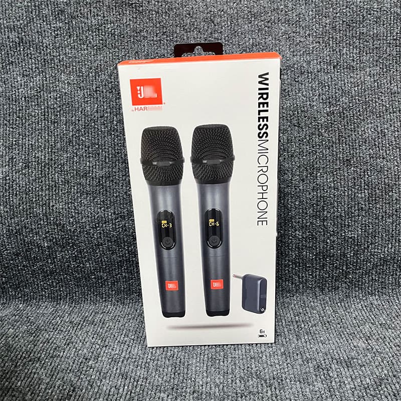 Cross-border WIRELESS MICROPHONE Dual Wireless Microphones UHF Dual-Channel Wireless One-to-Two