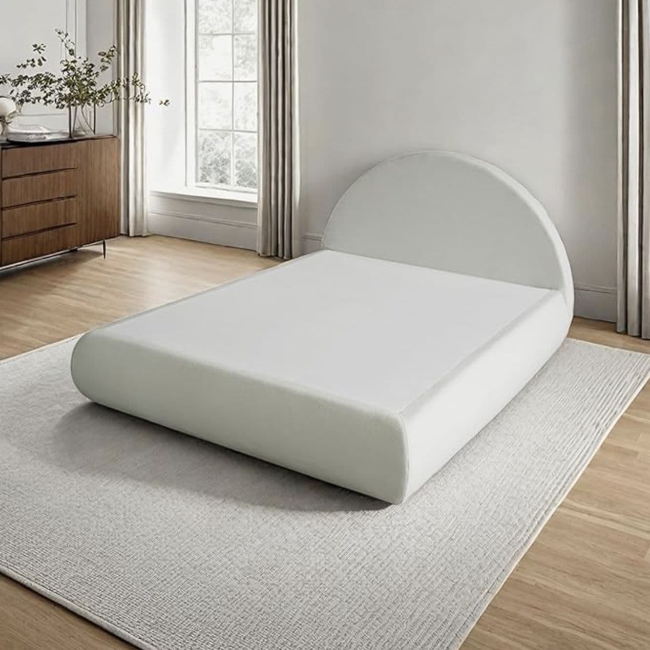 Sponge Factory Compressible Sponge Soft Bed Frame Wall-Mounted Headboard Removable Cover Children's Soft Bed Frame