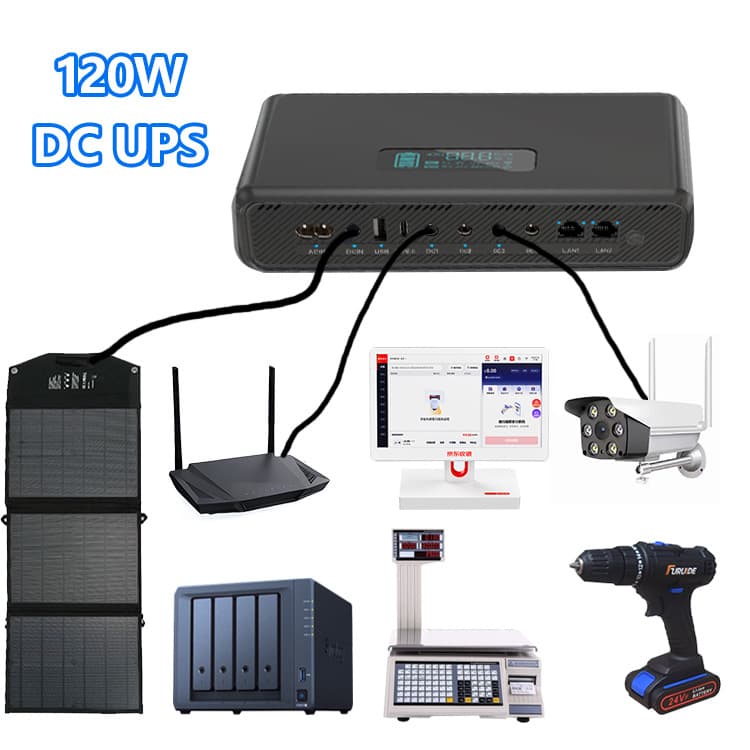 mini ups DC120W for wifi router para router ymodems PD PoE