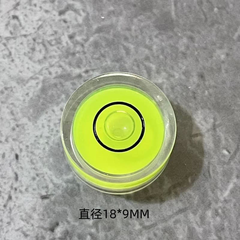 18*9 Miniature Universal Level Bulb, Plastic Level, Button Level Bead, Bulb