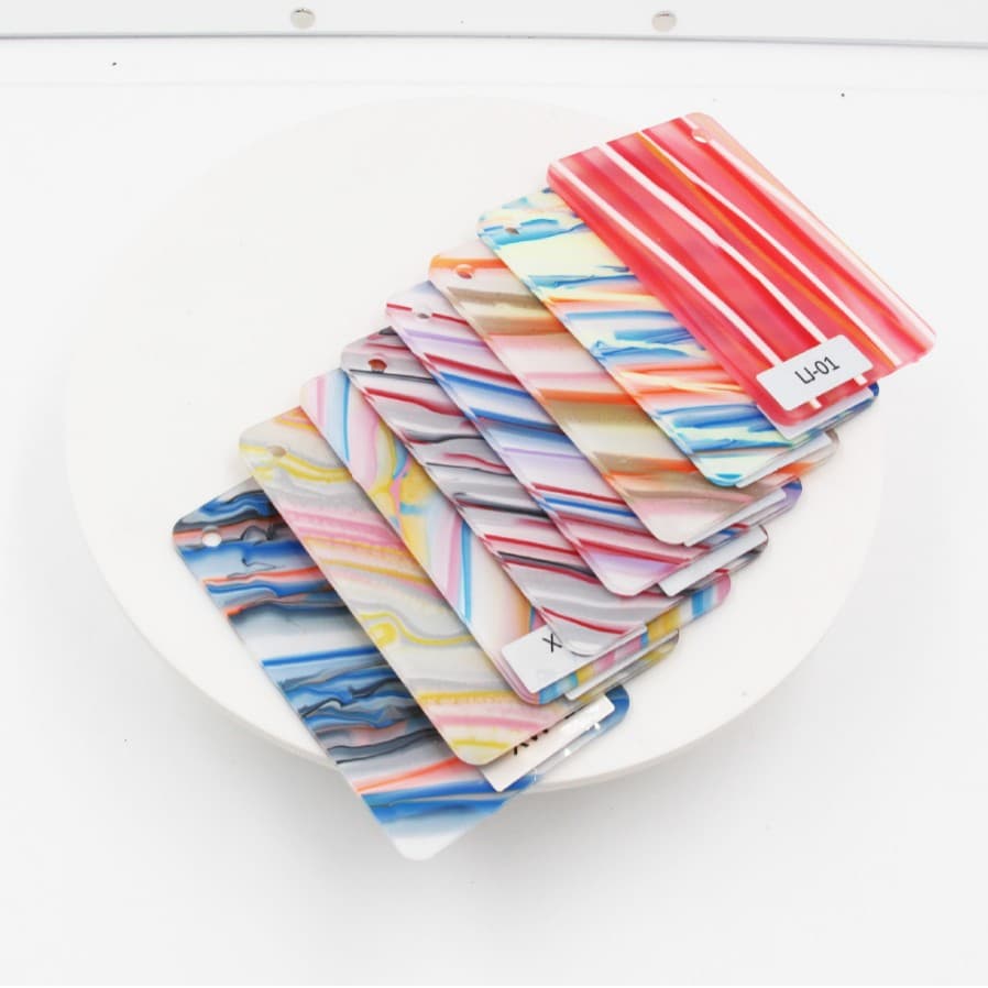 New product paint texture and line-patterned acrylic, factory direct sale PMMA decorative panels, new material.