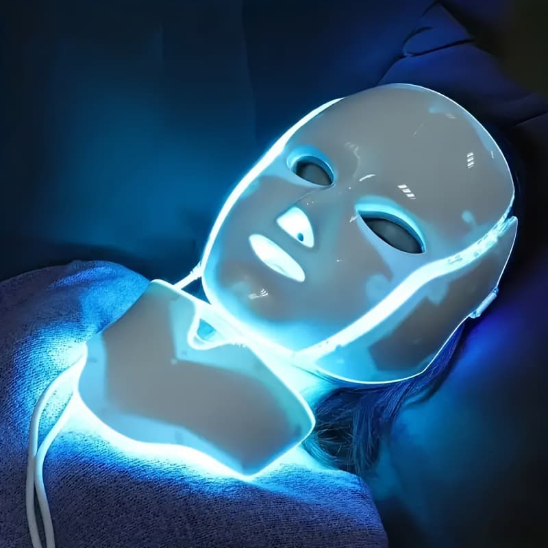 2026 New Cross-border Drop Shipping 7-Color LED Light Mask with Adjustable LED Mask