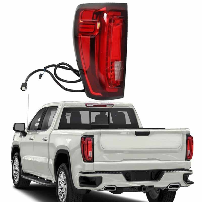 Compatible with 19-23 GMC Sierra 1500 Left LED Outer Tail Light 84831182 GM2800310